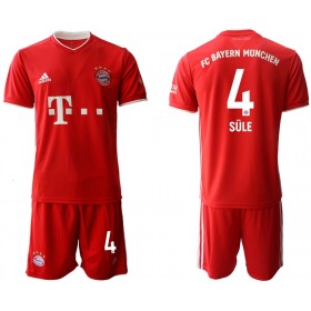 Camisolas de futebol FC Bayern München Niklas Sule 4 Criança Equipamento Principal 2020/21 Manga Curta
